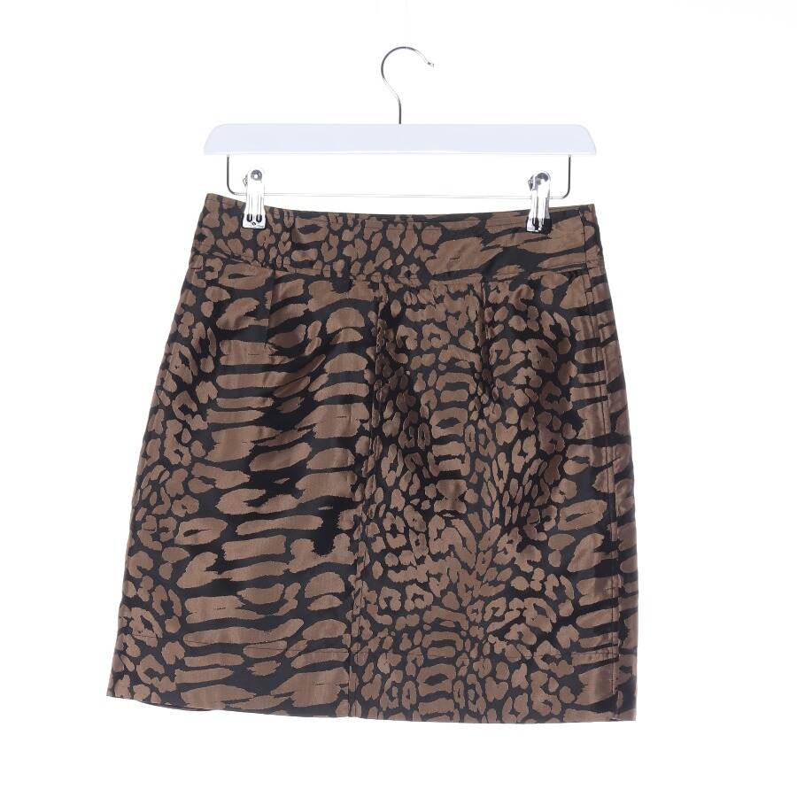 Image 2 of Mini Skirt 36 Brown in color Brown | Vite EnVogue