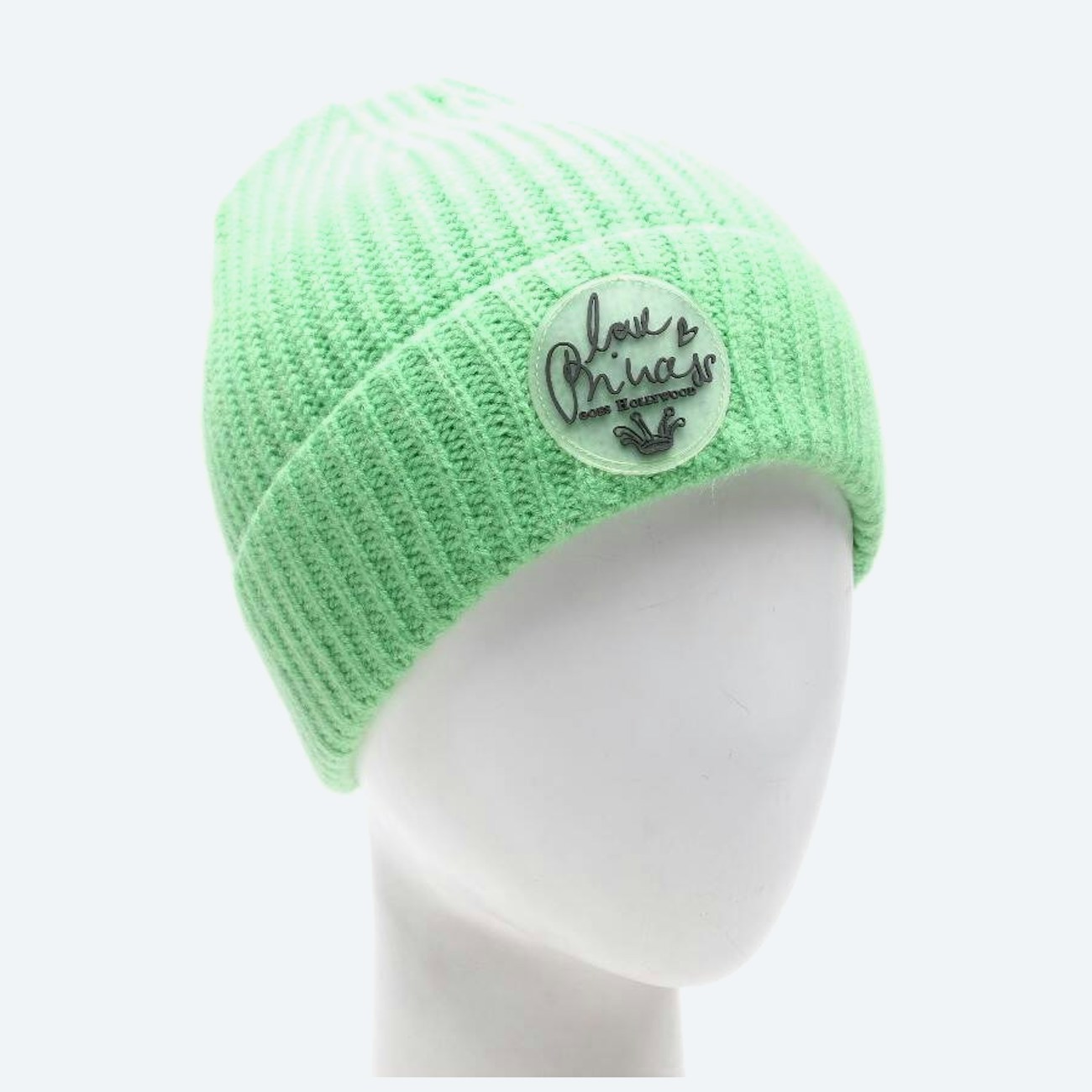 Image 1 of Cashmere Cap Green in color Green | Vite EnVogue