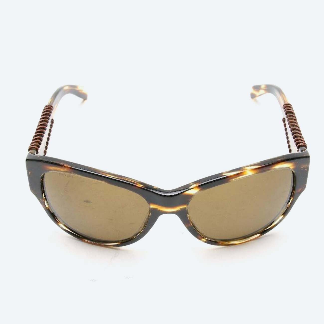 Image 1 of B4121 Sunglasses Brown in color Brown | Vite EnVogue