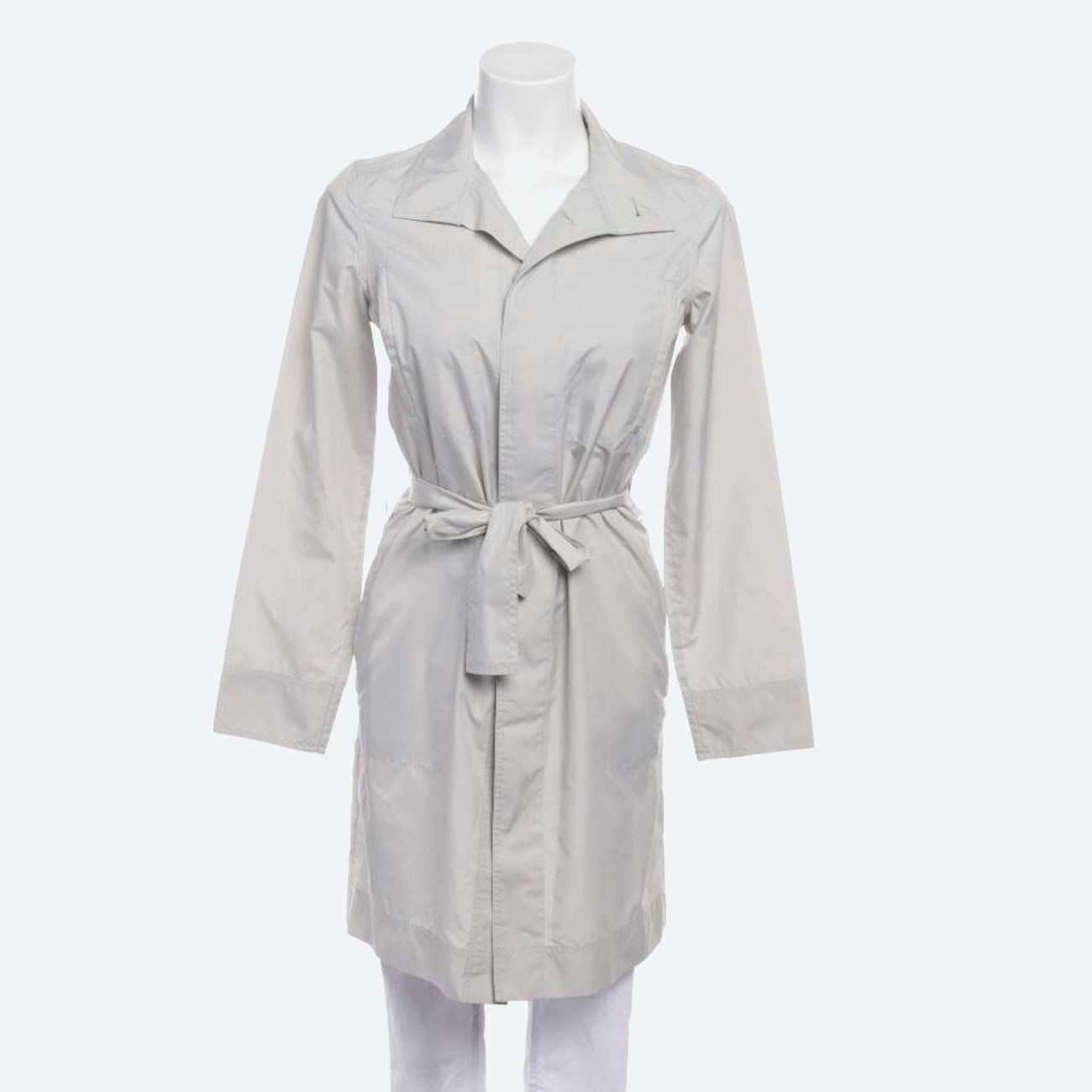 Image 1 of Summer Coat S Light Gray in color Gray | Vite EnVogue