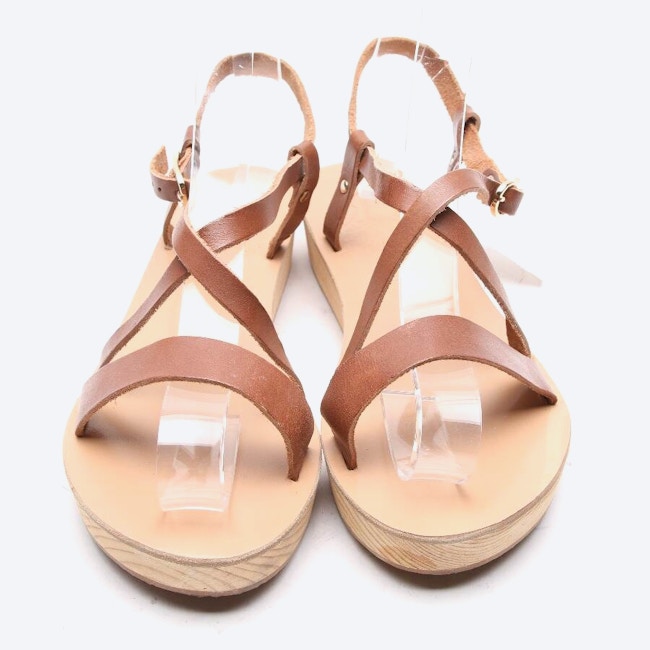 Image 2 of Sandals EUR 36 Brown in color Brown | Vite EnVogue