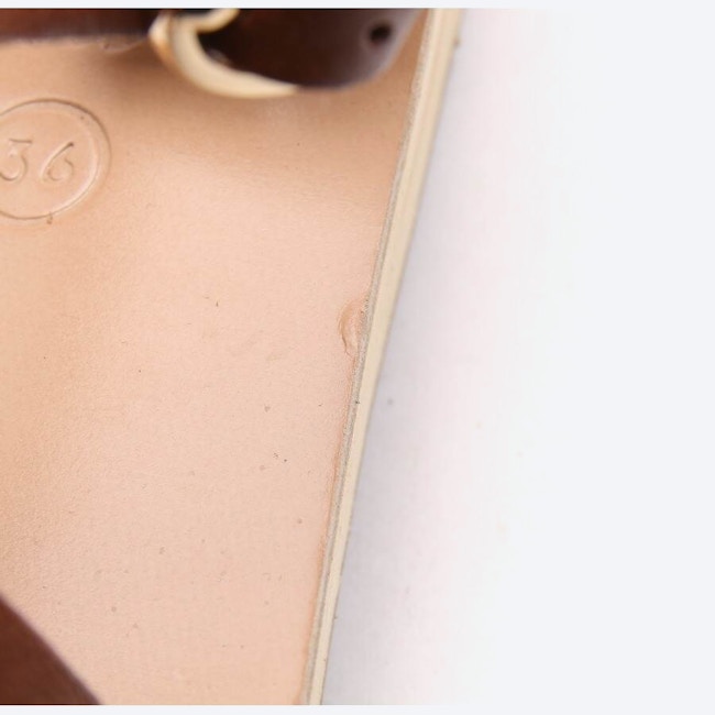 Image 6 of Sandals EUR 36 Brown in color Brown | Vite EnVogue