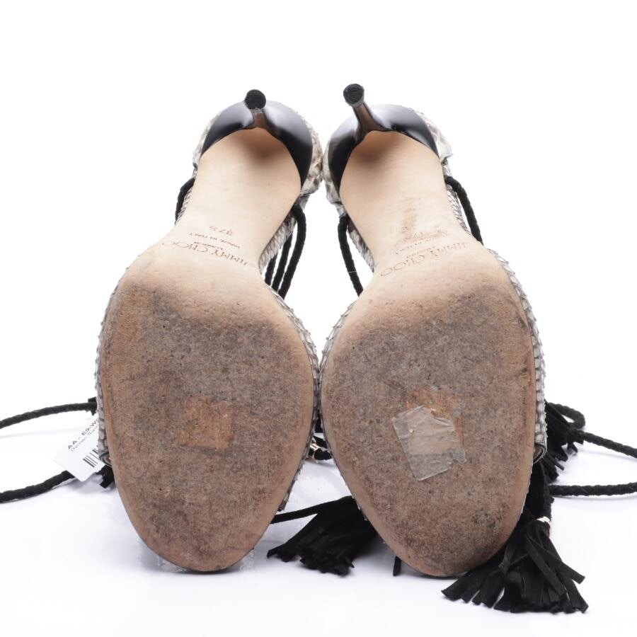 Image 4 of Heeled Sandals EUR 37.5 Dark Brown in color Brown | Vite EnVogue