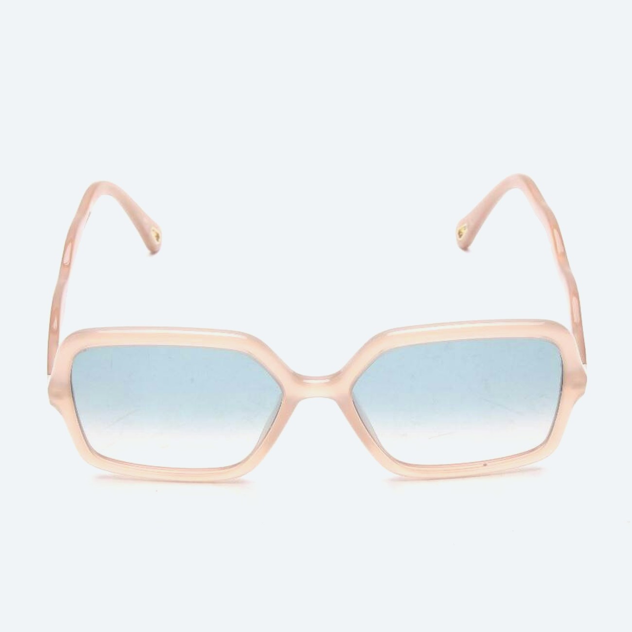 Image 1 of CH0086S Sunglasses Beige in color White | Vite EnVogue