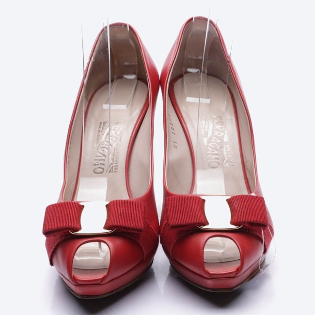 Image 2 of Peep Toes EUR 40 Red in color Red | Vite EnVogue