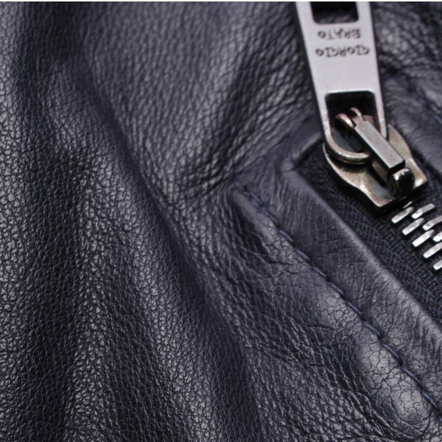 Image 4 of Leather Jacket 54 Black in color Black | Vite EnVogue