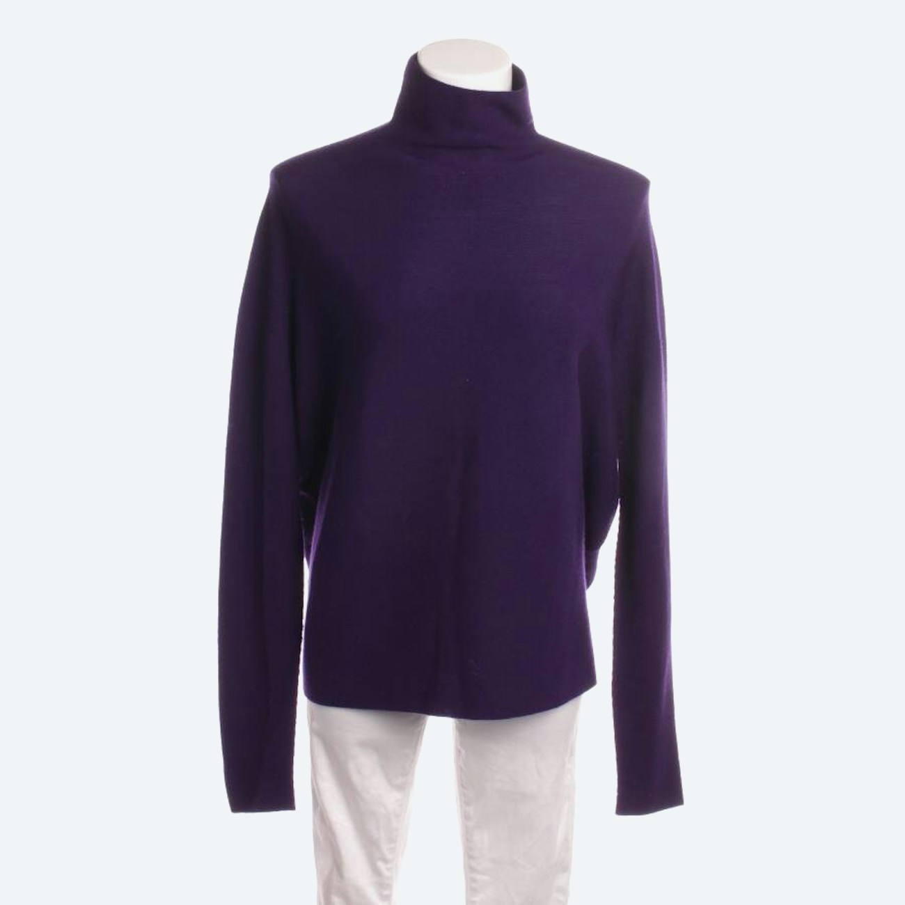 Image 1 of Wool Jumper S Purple in color Purple | Vite EnVogue
