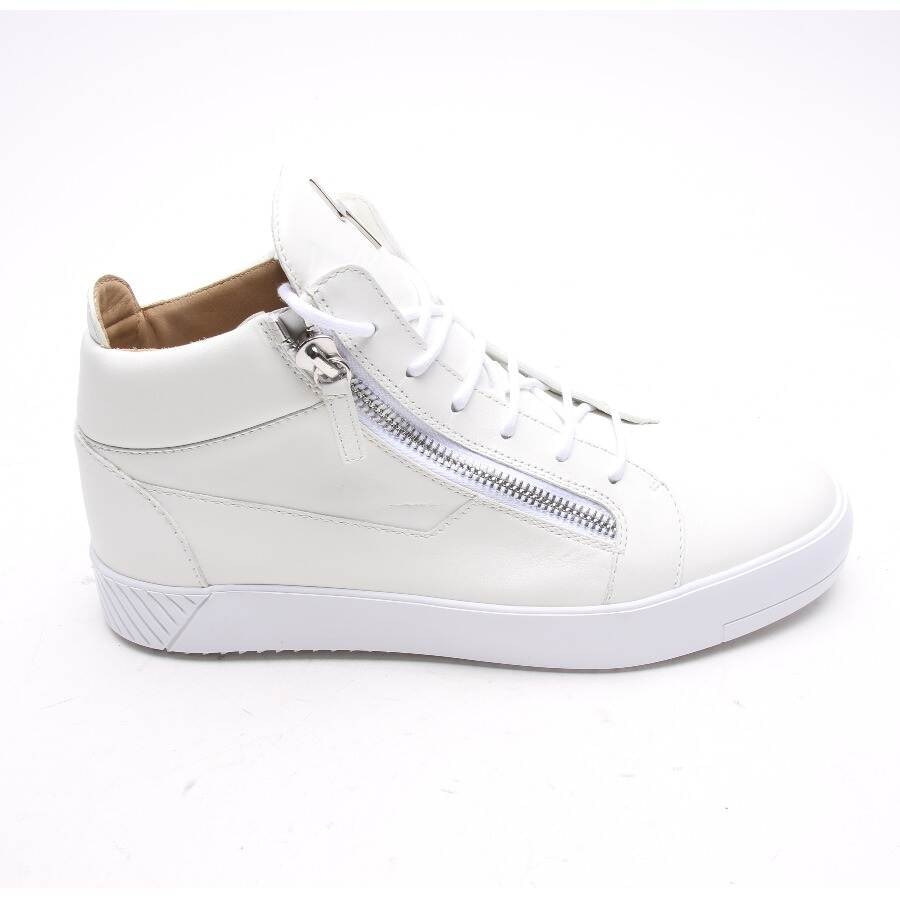 Image 1 of High-Top Sneakers EUR 45 Cream in color White | Vite EnVogue
