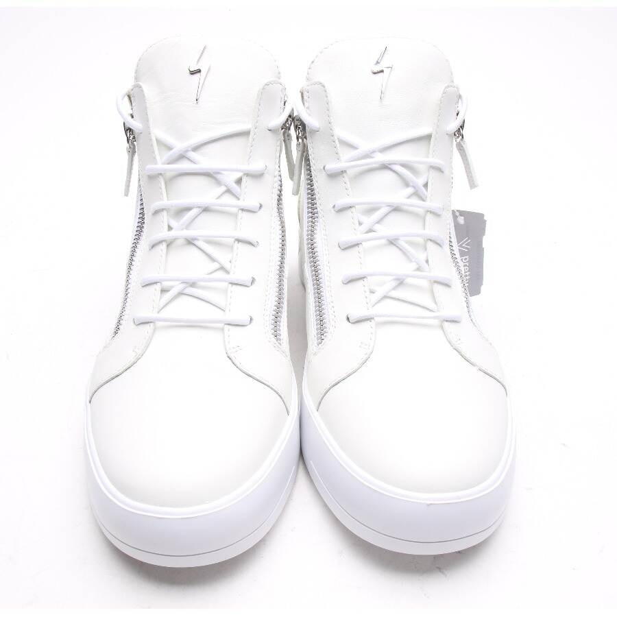 Image 2 of High-Top Sneakers EUR 45 Cream in color White | Vite EnVogue