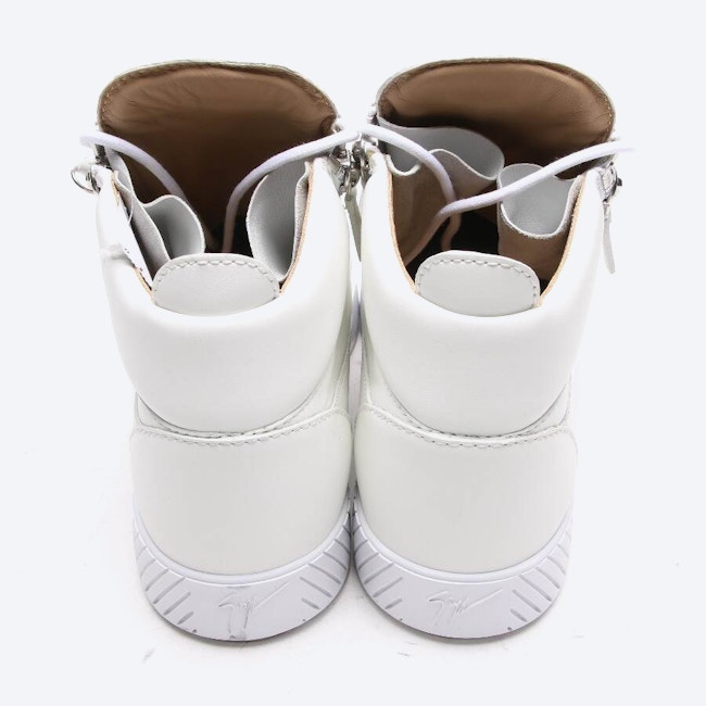 Image 3 of High-Top Sneakers EUR 45 Cream in color White | Vite EnVogue