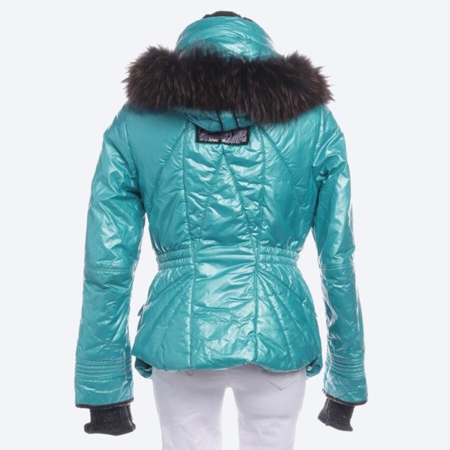 Image 2 of Between-seasons Jacket 36 Turquoise in color Blue | Vite EnVogue