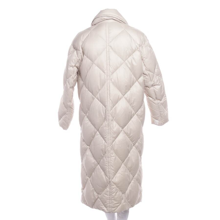 Image 2 of Quilted Coat 40 Beige in color White | Vite EnVogue