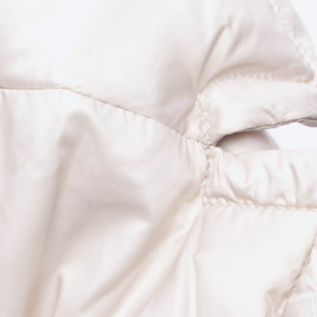 Image 4 of Quilted Coat 40 Beige in color White | Vite EnVogue