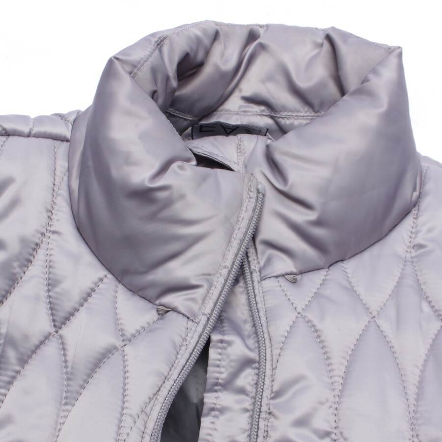 Image 3 of Quilted Coat S Light Gray in color Gray | Vite EnVogue
