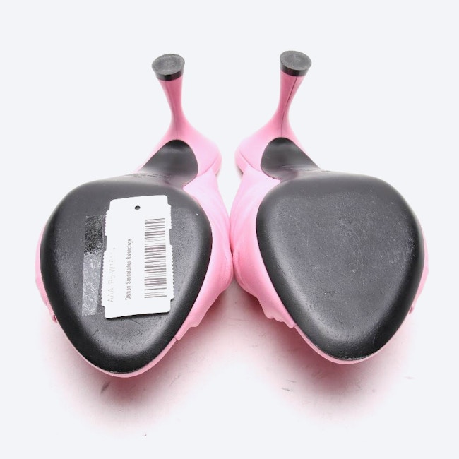 Image 4 of Heeled Sandals EUR38 Pink in color Pink | Vite EnVogue