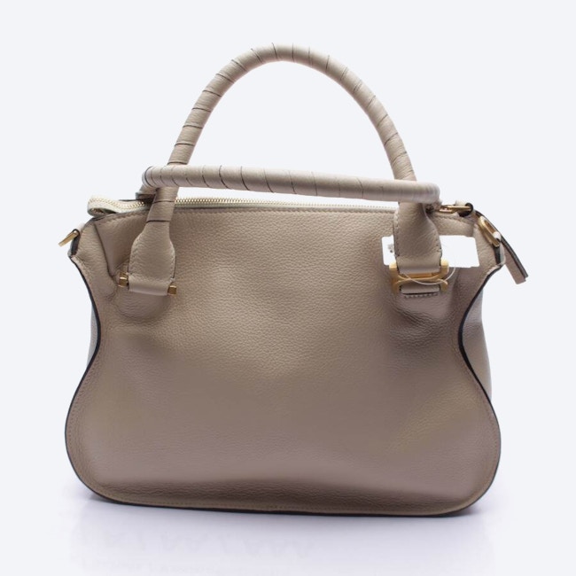 Image 2 of Marcie Tote Bag Medium Handbag Beige in color White | Vite EnVogue