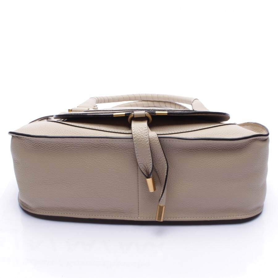 Image 3 of Marcie Tote Bag Medium Handbag Beige in color White | Vite EnVogue