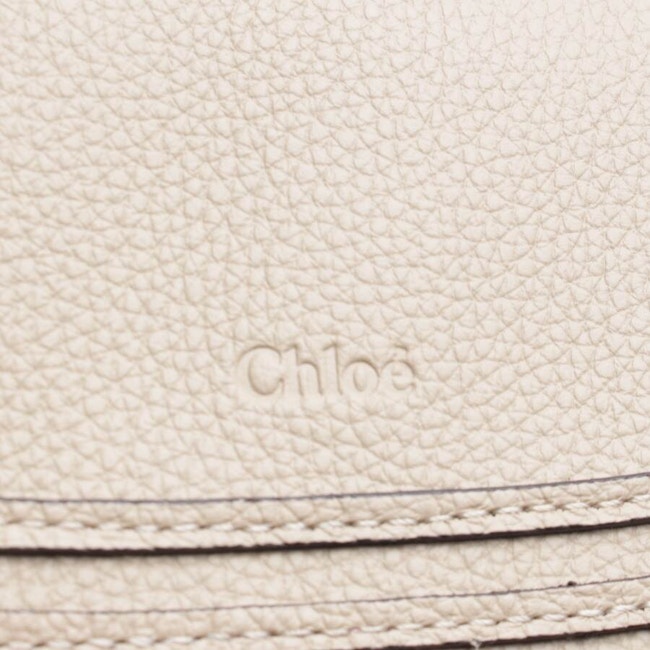 Image 8 of Marcie Tote Bag Medium Handbag Beige in color White | Vite EnVogue