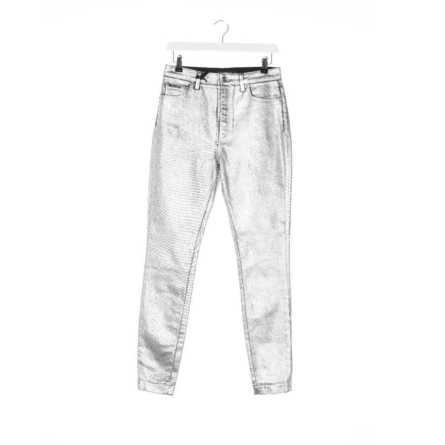 Bild 1 von Jeans Skinny 36 Silber in Farbe Metallic | Vite EnVogue