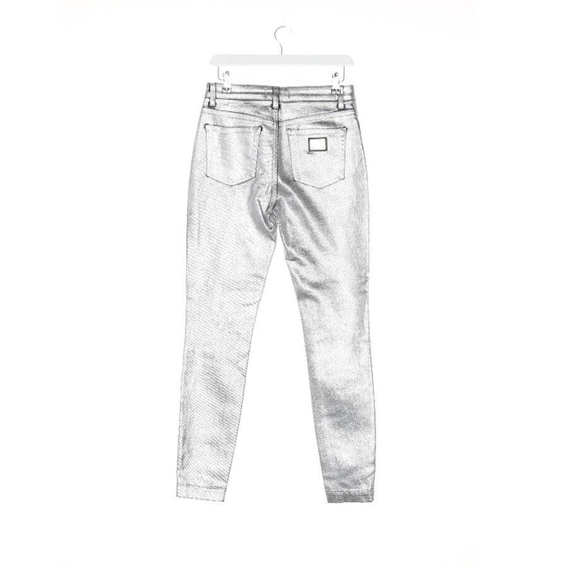 Jeans Skinny 36 Silber | Vite EnVogue
