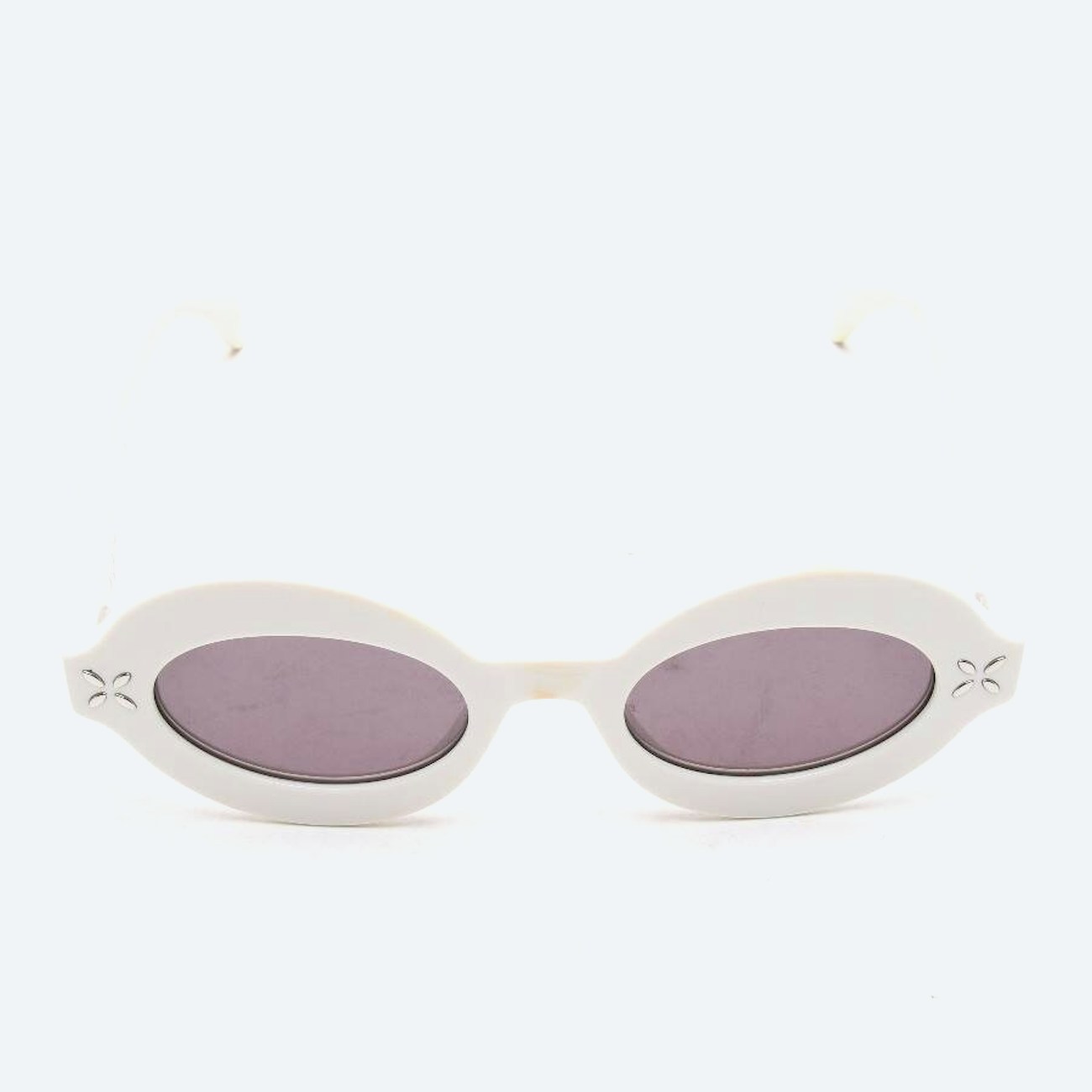Image 1 of AA059S Sunglasses White in color White | Vite EnVogue