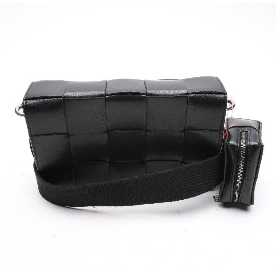 Image 1 of CLASSIC INTRECCIATO DUO Crossbody Bag Black in color Black | Vite EnVogue