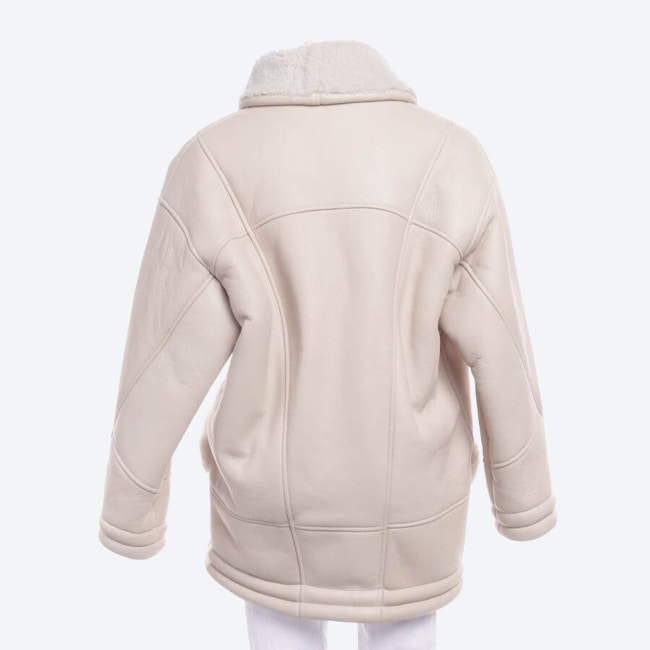 Image 2 of Sheepskin Jacket 34 Beige in color White | Vite EnVogue