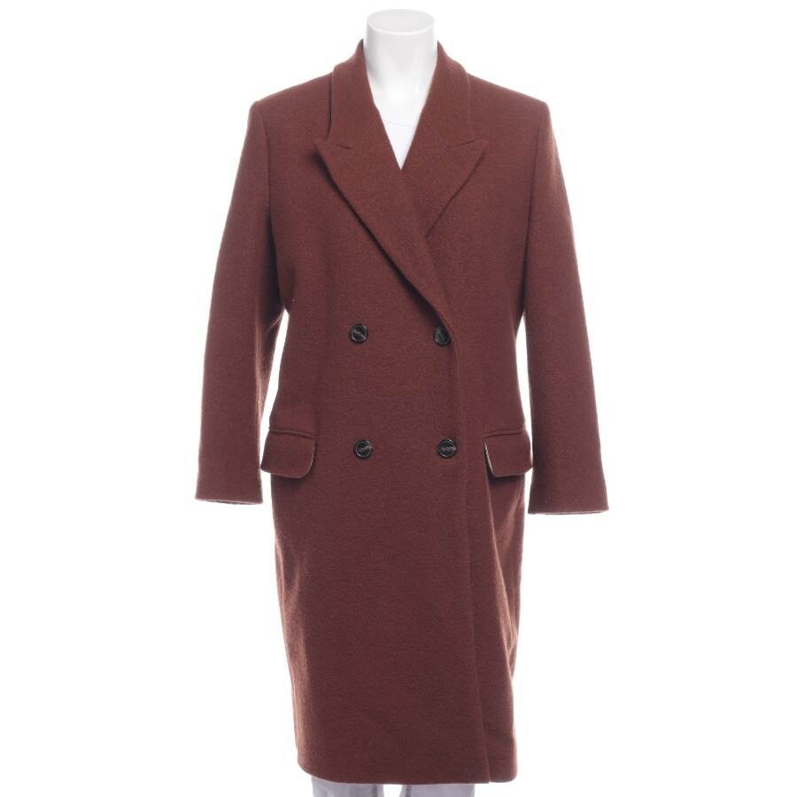 Image 1 of Wool Coat L Brown in color Brown | Vite EnVogue