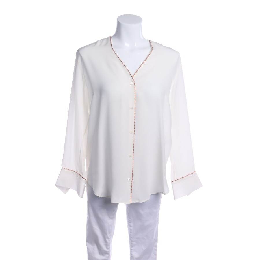 Image 1 of Silk Shirt 34 Cream in color White | Vite EnVogue