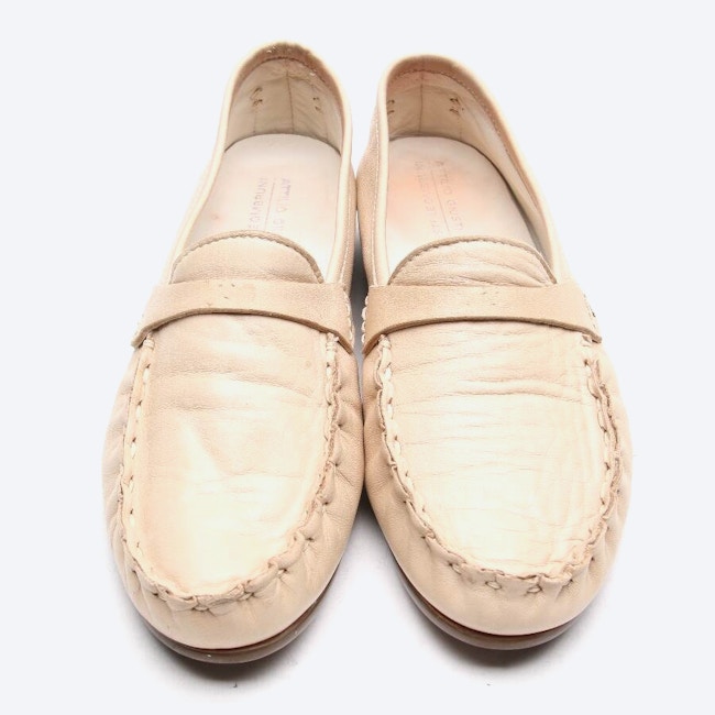 Image 2 of Loafers EUR 35 Beige in color White | Vite EnVogue