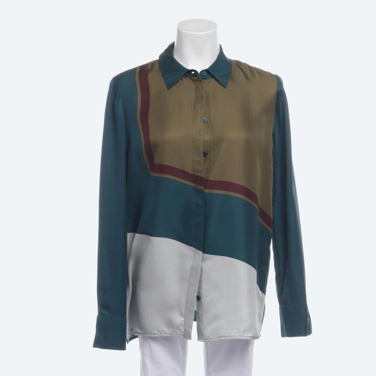 Image 1 of Silk Shirt 42 Multicolored in color Multicolored | Vite EnVogue