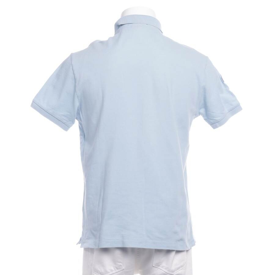 Image 2 of Polo Shirt M Light Blue in color Blue | Vite EnVogue