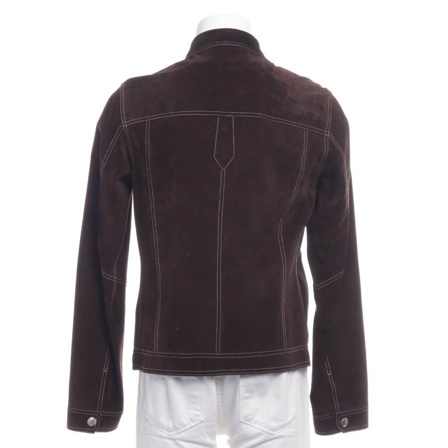 Image 2 of Leather Jacket M Brown in color Brown | Vite EnVogue