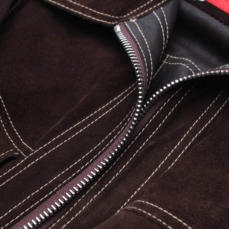 Image 3 of Leather Jacket M Brown in color Brown | Vite EnVogue