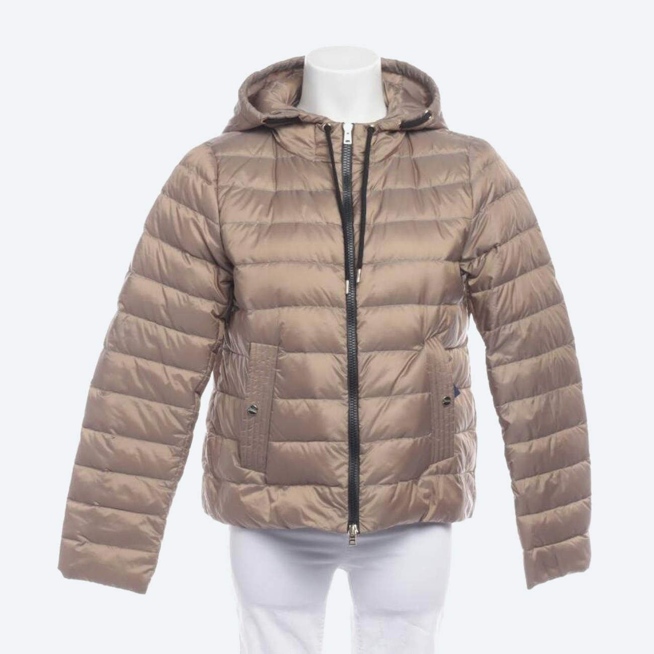 Image 1 of Quilted Jacket 38 Light Brown in color Brown | Vite EnVogue