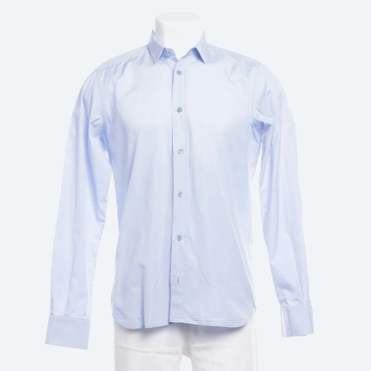 Image 1 of Business Shirt 40 Light Blue in color Blue | Vite EnVogue