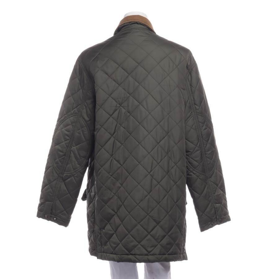 Image 2 of Quilted Jacket M Dark Green in color Green | Vite EnVogue