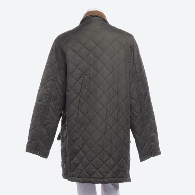 Image 2 of Quilted Jacket M Dark Green in color Green | Vite EnVogue
