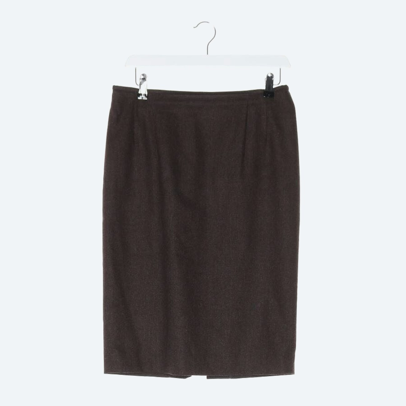 Image 1 of Skirt 36 Dark Brown in color Brown | Vite EnVogue