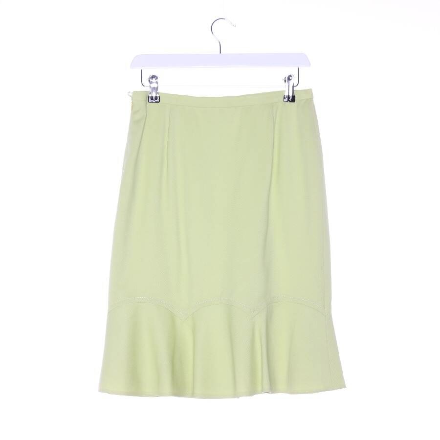 Image 2 of Wool Skirt 38 Light Green in color Green | Vite EnVogue