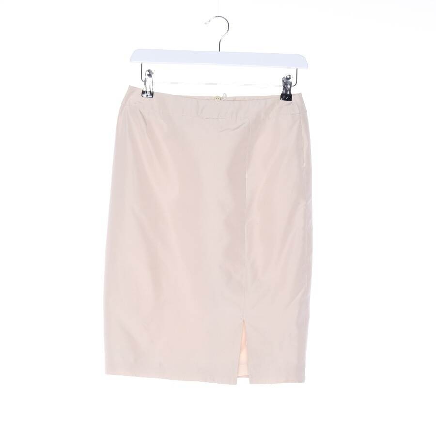 Image 1 of Silk Skirt 34 Light Brown in color Brown | Vite EnVogue