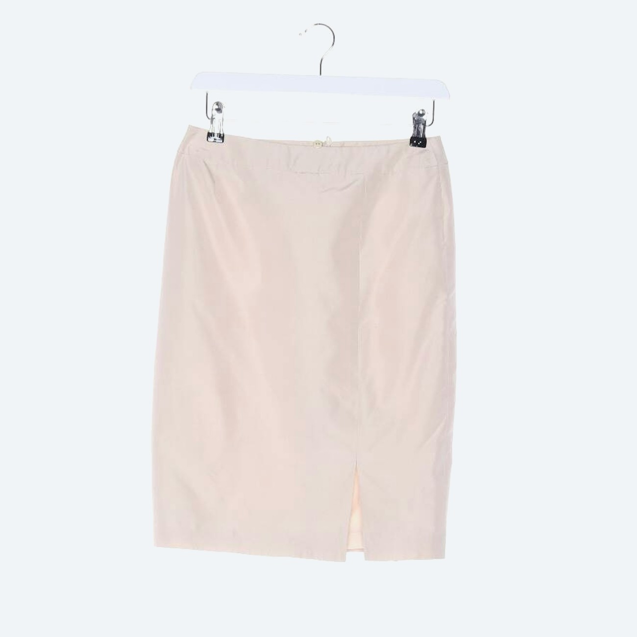 Image 1 of Silk Skirt 34 Light Brown in color Brown | Vite EnVogue