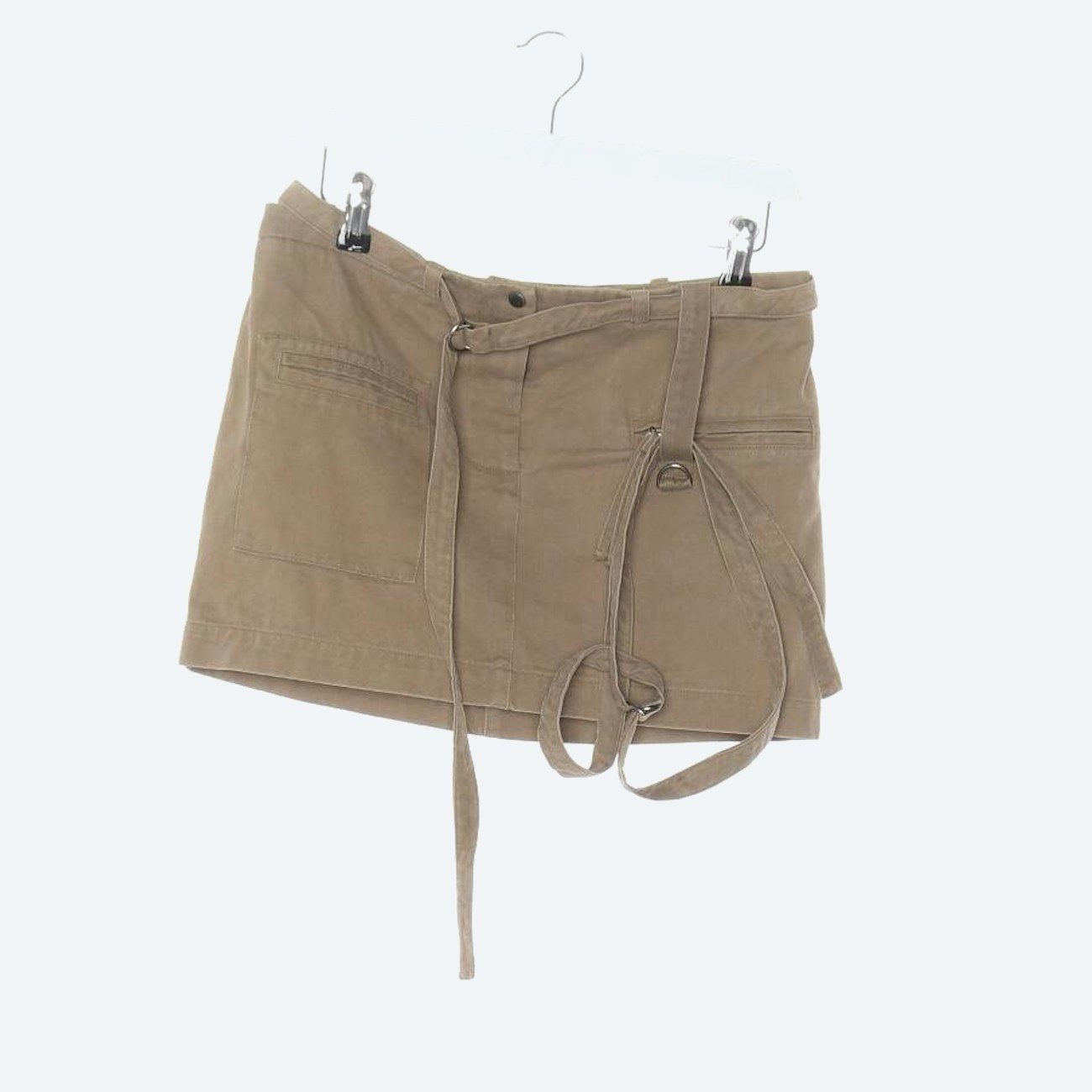 Image 1 of Mini Skirt 36 Light Brown in color Brown | Vite EnVogue