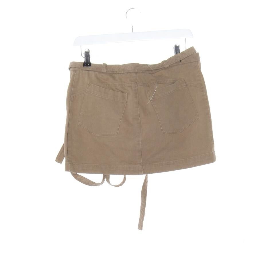 Image 2 of Mini Skirt 36 Light Brown in color Brown | Vite EnVogue