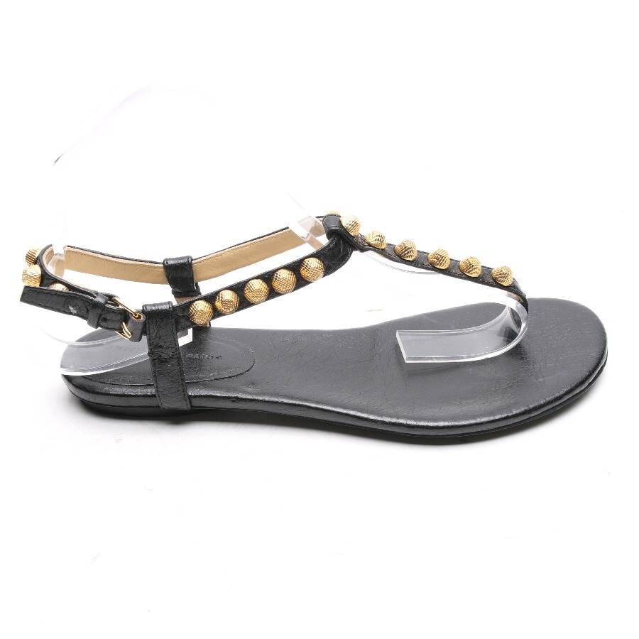 Image 1 of Sandals EUR 37 Black in color Black | Vite EnVogue