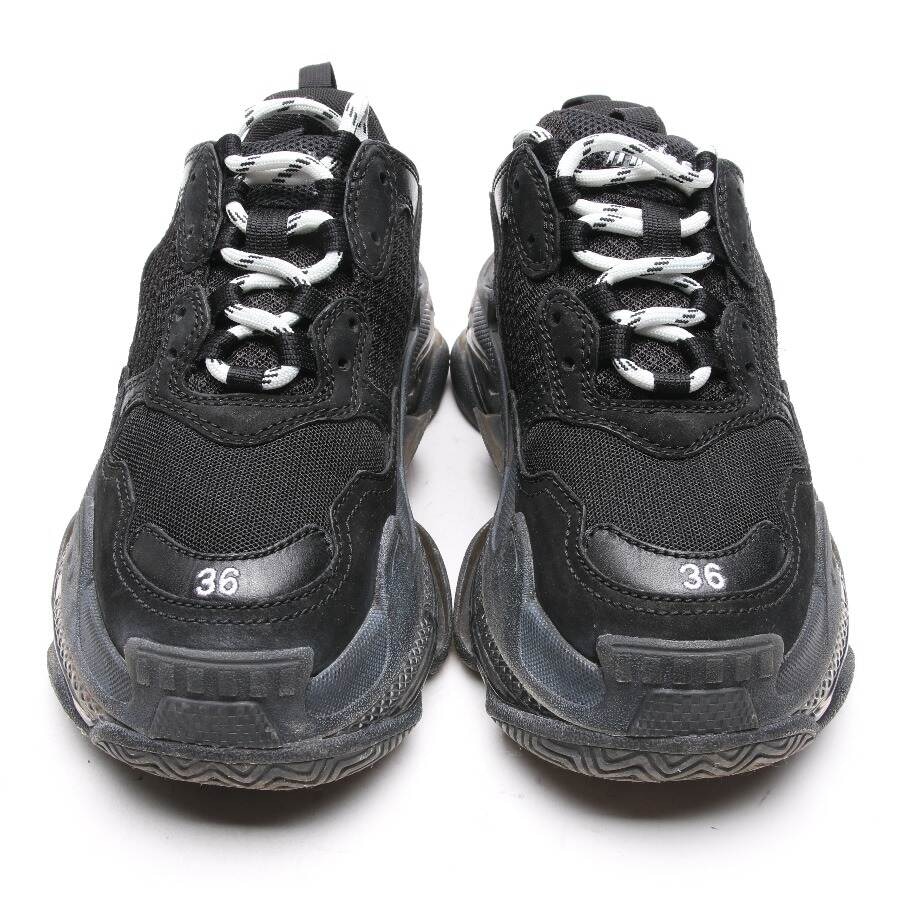 Image 2 of Triple S Sneakers EUR 36 Black in color Black | Vite EnVogue