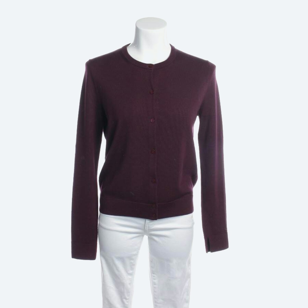 Image 1 of Cardigan S Bordeaux in color Red | Vite EnVogue