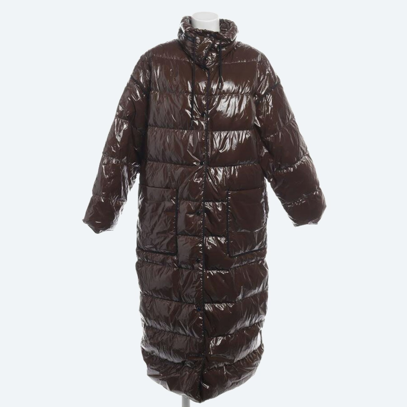 Image 1 of Winter Coat 42 Brown in color Brown | Vite EnVogue