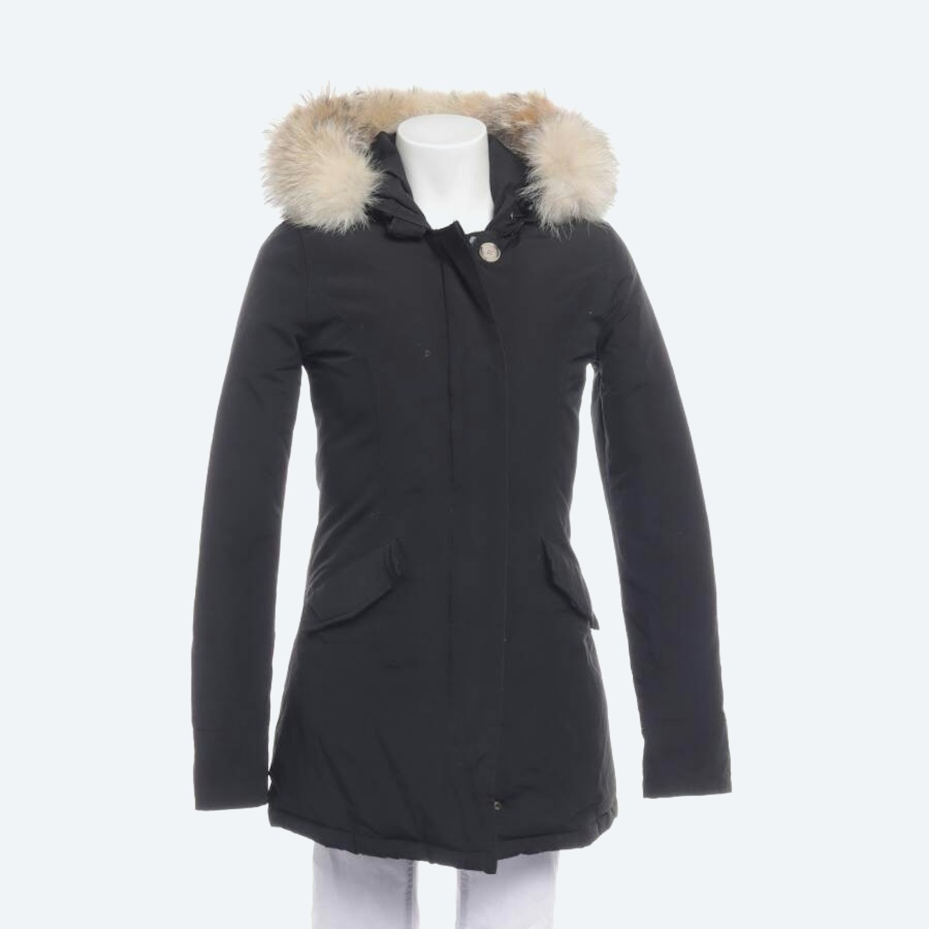 Image 1 of Arctic Parka Winter Jacket XS Black in color Black | Vite EnVogue