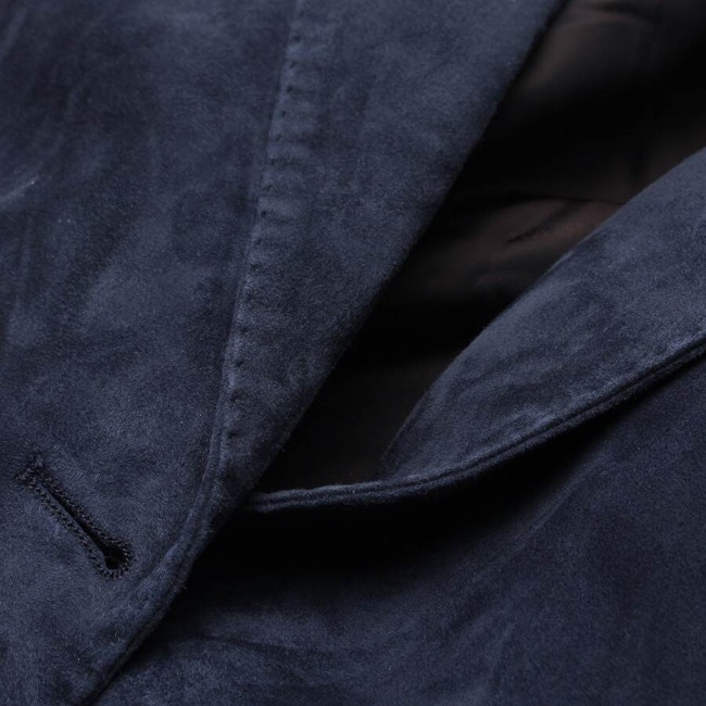 Image 3 of Leather Jacket 48 Blue in color Blue | Vite EnVogue